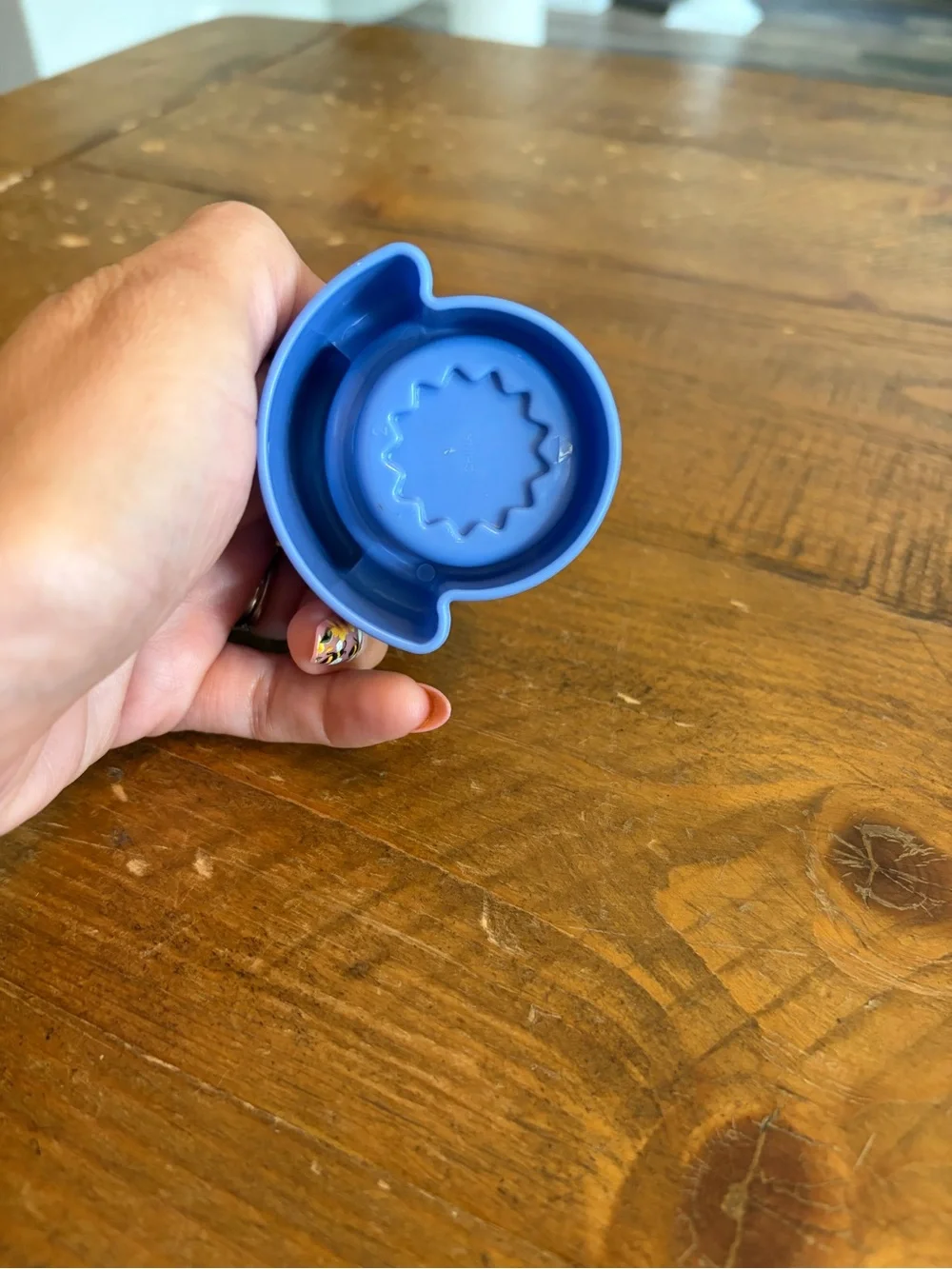 Fisher Price Little People Blue Royal Tea Party Chair as is